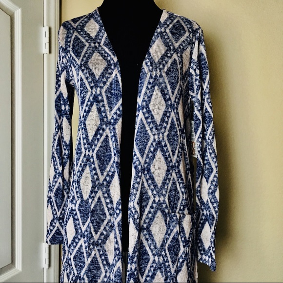 LuLaRoe XS Sarah Cardigan - Picture 2 of 7